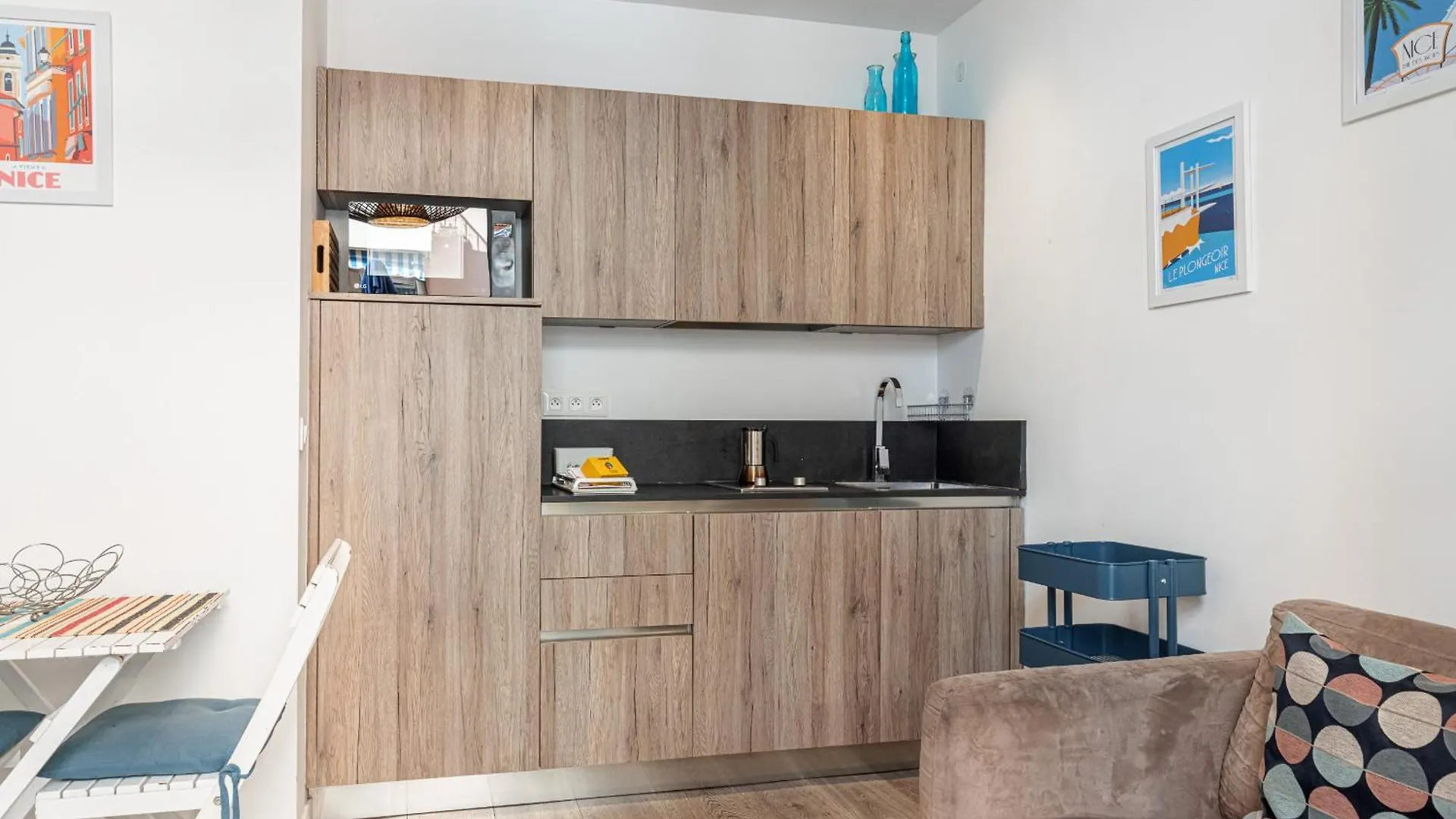 Large Terrace 1 Bdr Near Garibaldi Square Διαμέρισμα Νίκαια 0*,  Γαλλία